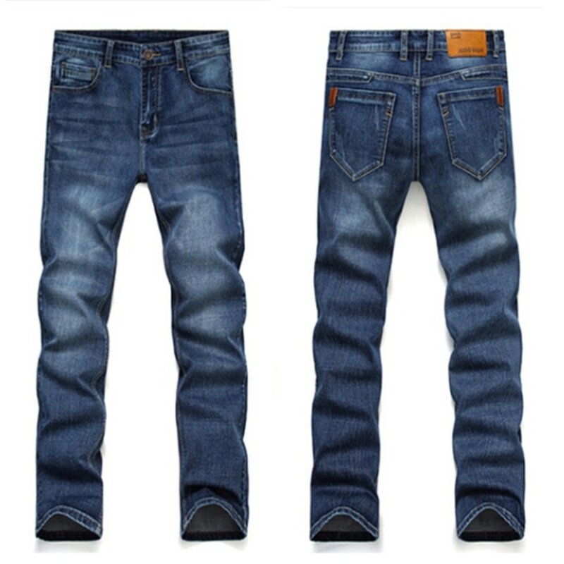 Stretch Denim Pants Manufacturer - OEM Light Gray Slim Nostalgia Jeans