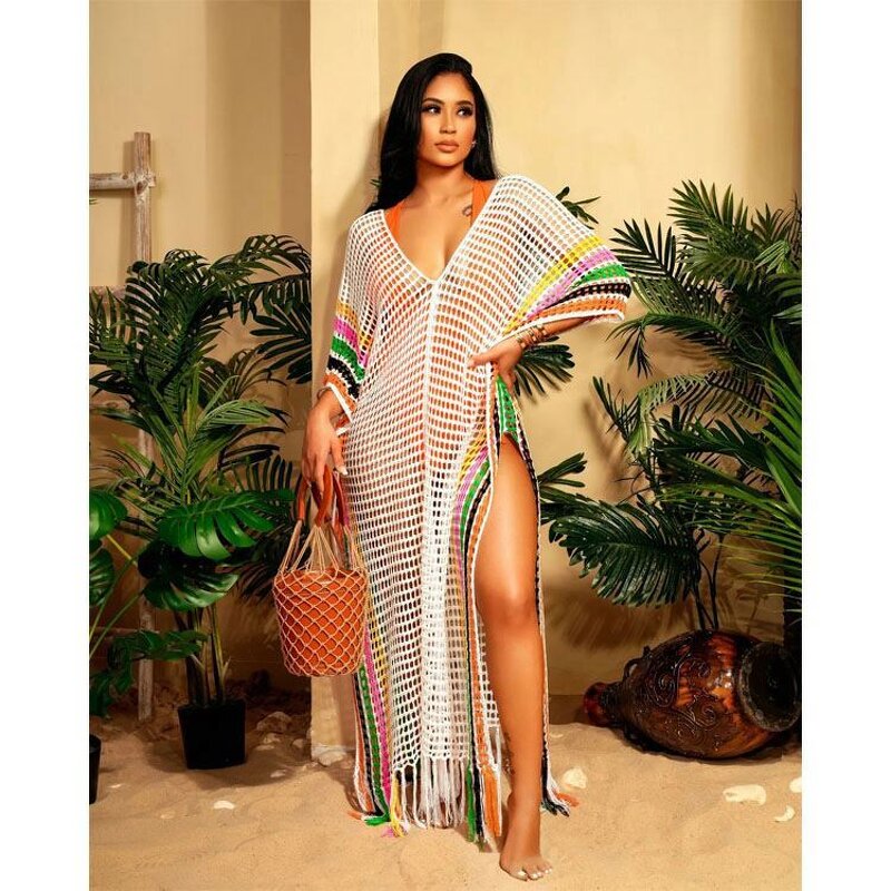 Beach Skirt Sets Factory - OEM Summer Long Fringed Blouse Skirt Set