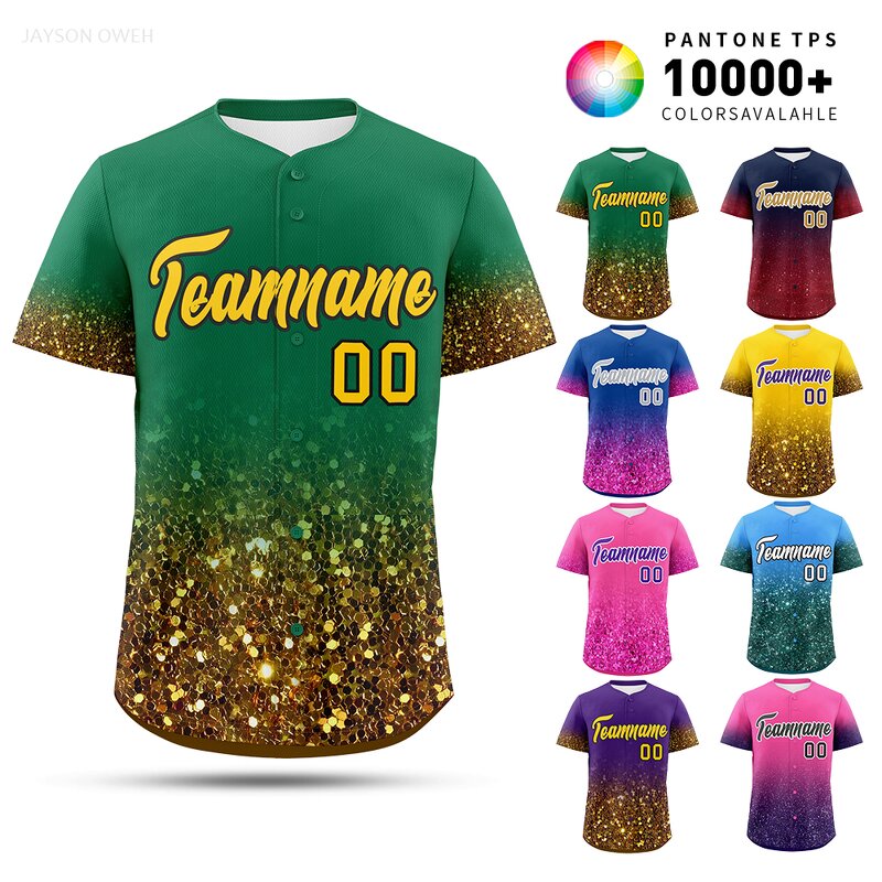 Baseball Jersey Manufacturer - Wholesale Custom Crewneck Two Tone