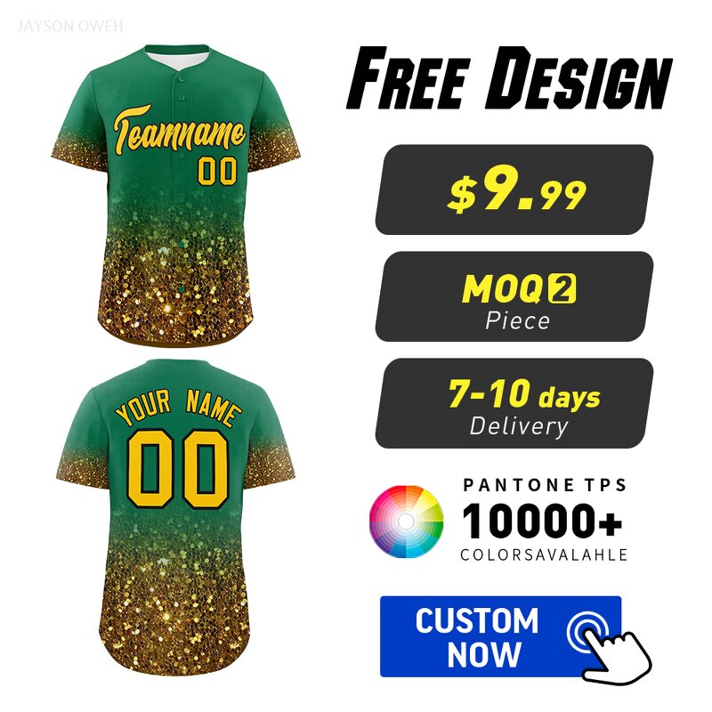 Baseball Jersey Manufacturer - Wholesale Custom Crewneck Two Tone