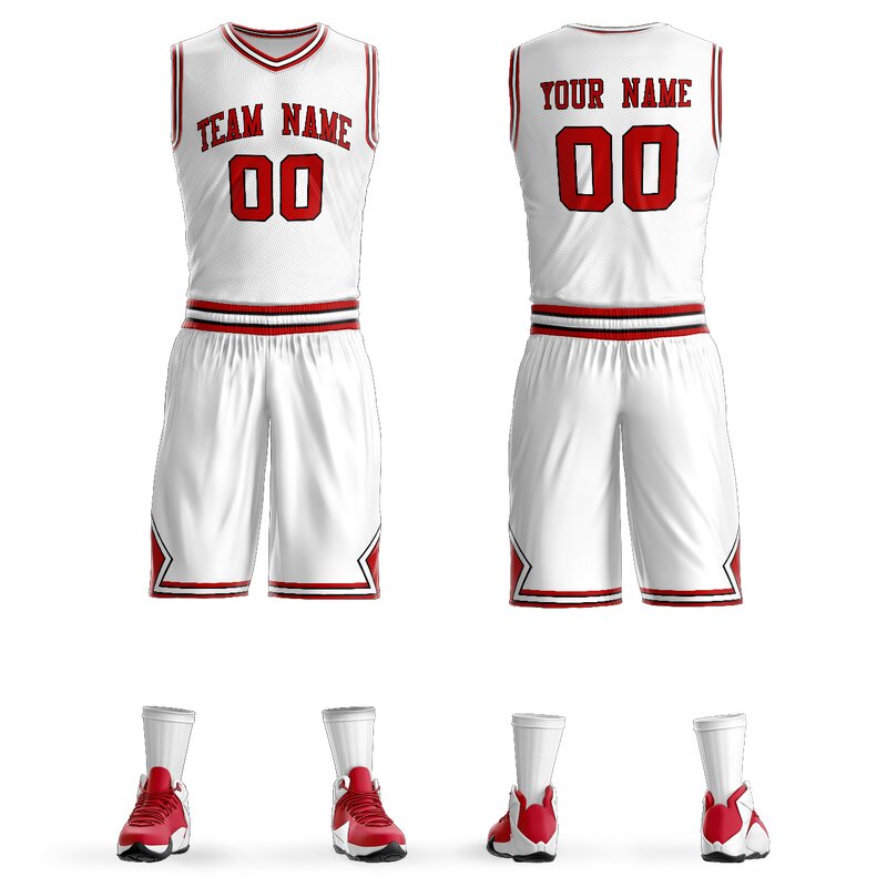 Basketball Sports Shirts Manufacturer - Custom Mesh Print Name Performance