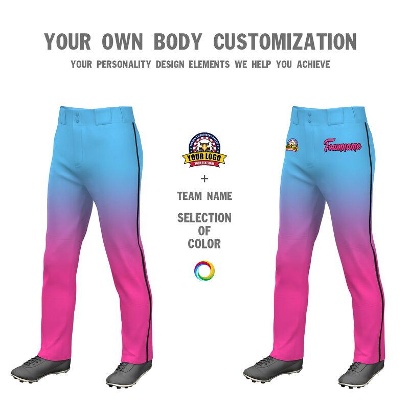Sports Pants Factory - Hot Selling Blank Anti-Wear Customized Gradient