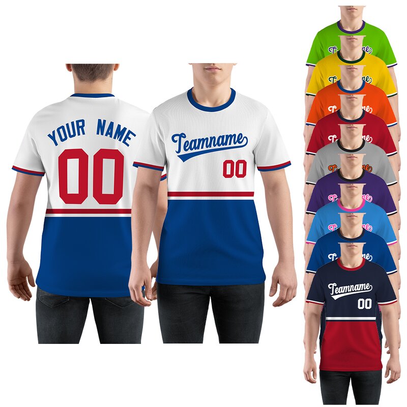 T-Shirt Manufacturer - Wholesale Custom Oversized Color Block Short