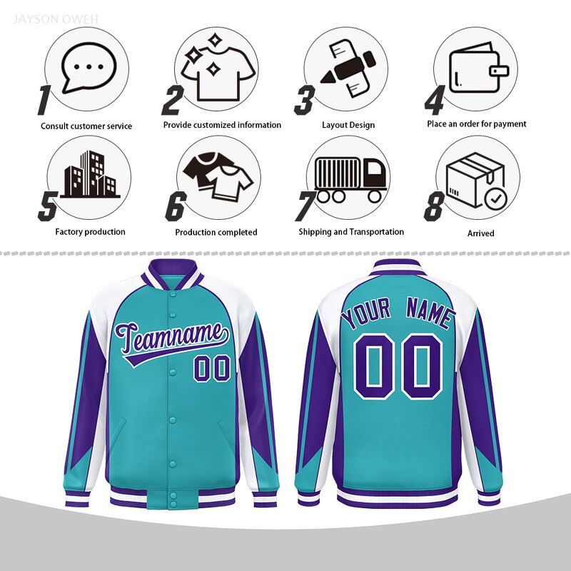 Varsity Jackets Manufacturer - OEM Custom Logo Embroidery Vintage Letterman
