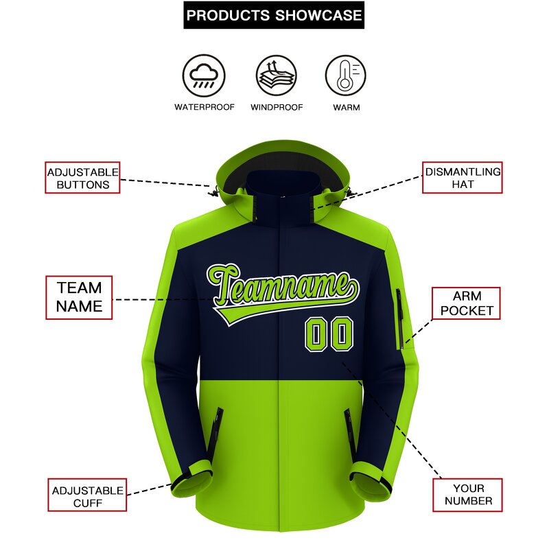 Windbreaker Jacket Factory - Best Selling Custom Winter Waterproof