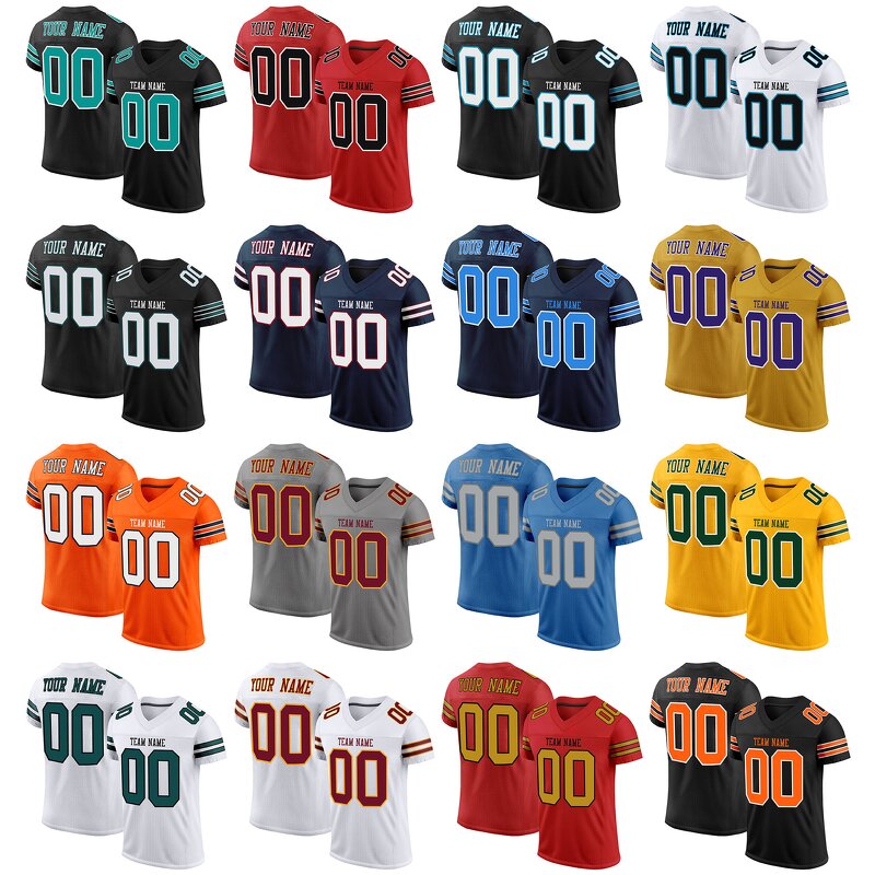 American Football Jersey Factory - 2024 Wholesale Plus Size Embroidered