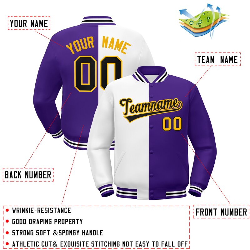 Windbreaker Coats Factory - Manufacturer Personalized Embroidery Letterman