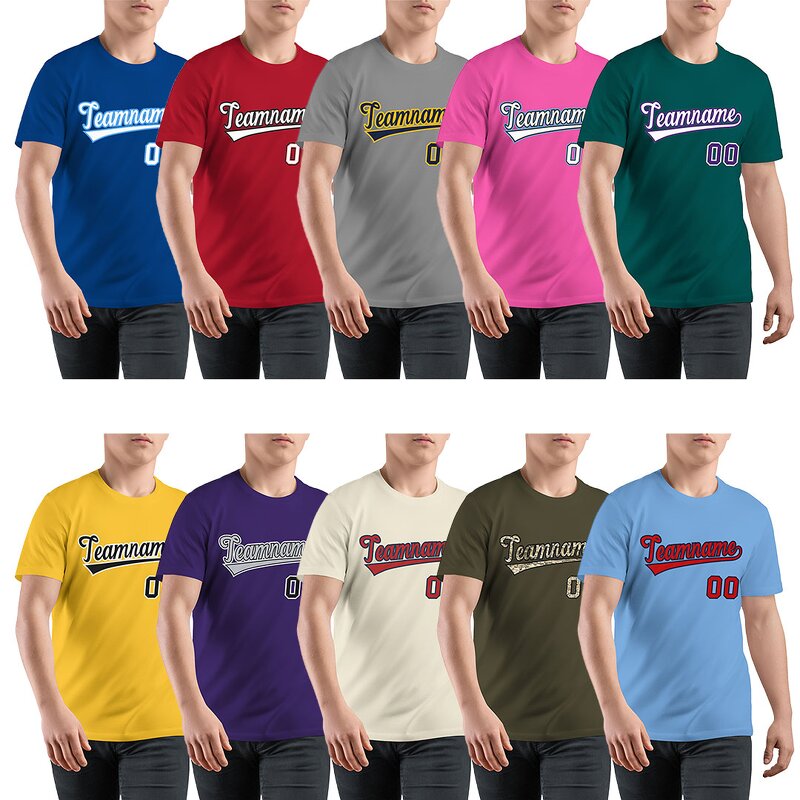 Men's T-Shirts Factory - High Quality Custom 180 Grams Digital Printing