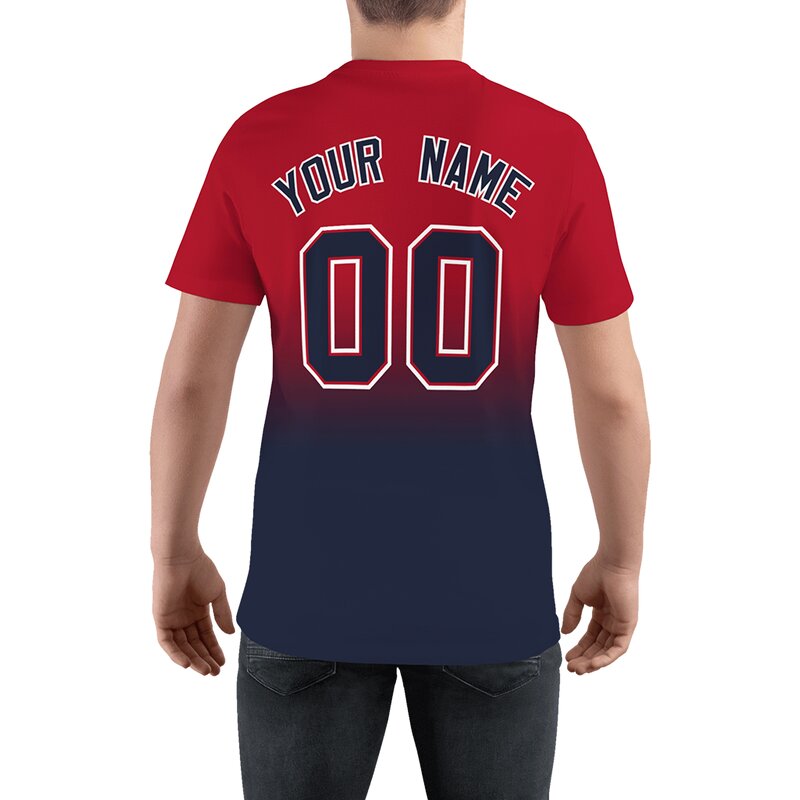 T-Shirt Factory - Wholesale Custom Oversized Gradient Short Sleeves