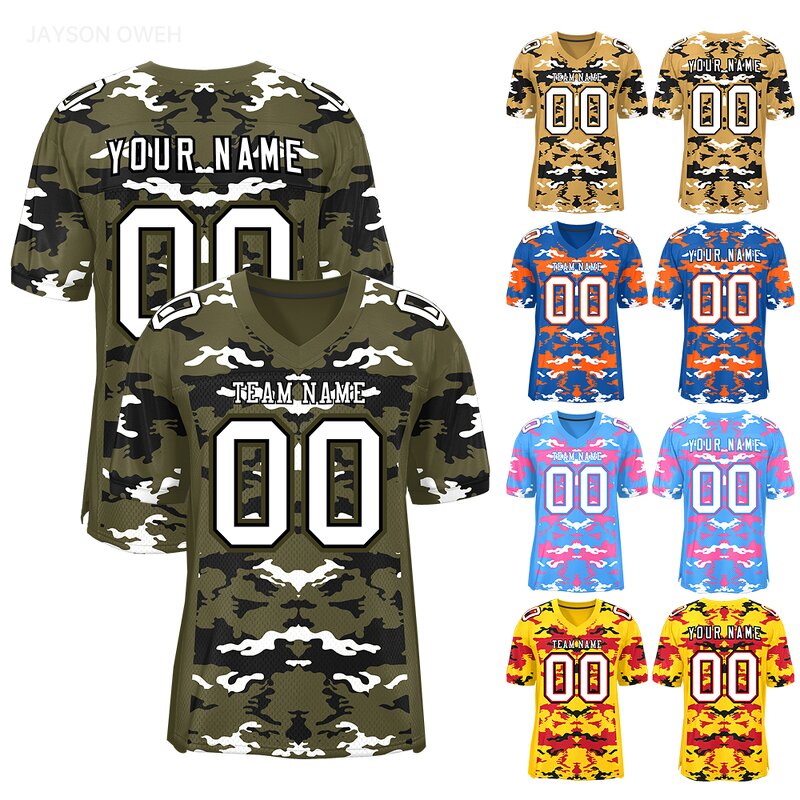 Sportswear Manufacturer - Batch Sewn Camouflage Retro Customizable