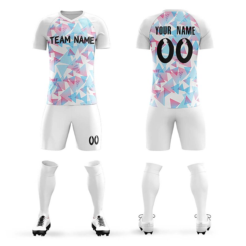 Soccer Set Manufacturer - Wholesale Custom Gradient Print Team Premium