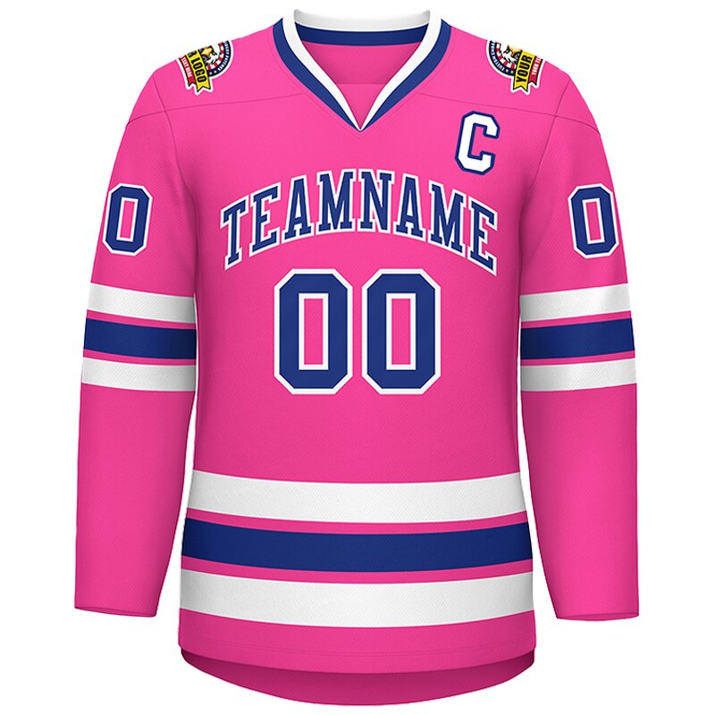 Hockey Uniform Manufacturer - Wholesale Blank Digital Printed V-Neck