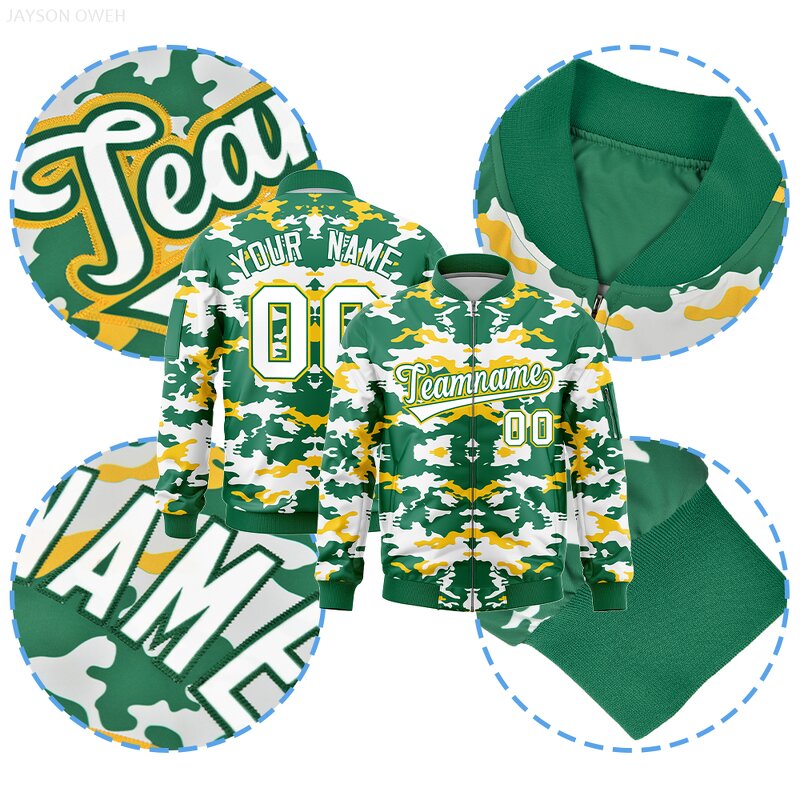 Bomber Jacket Factory - High Quality Wholesale Custom Camouflage Glossy