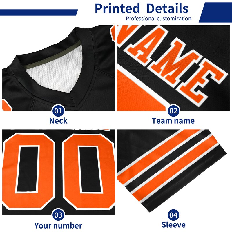 Football Jersey Manufacturer - Wholesale Short Sleeve Gradient Personalized