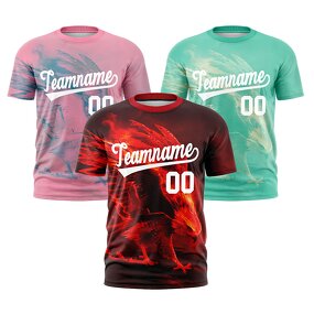 Polyester T Shirt Factory - Custom Mens Fierce Eagle Graphic Oversized