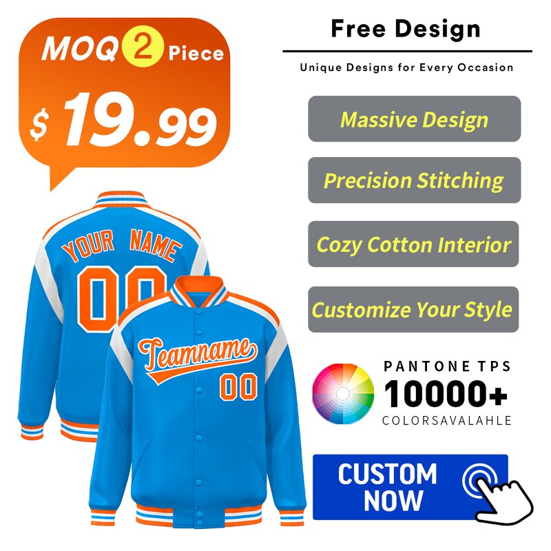 Men's Jackets Factory - OEM High-Quality Polyester Bomber Letterman