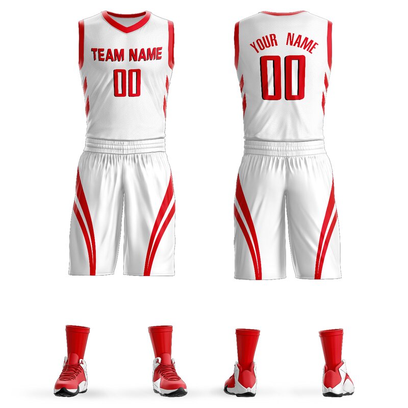 Basketball Jersey Sets Factory - Personalized Print Name Performance