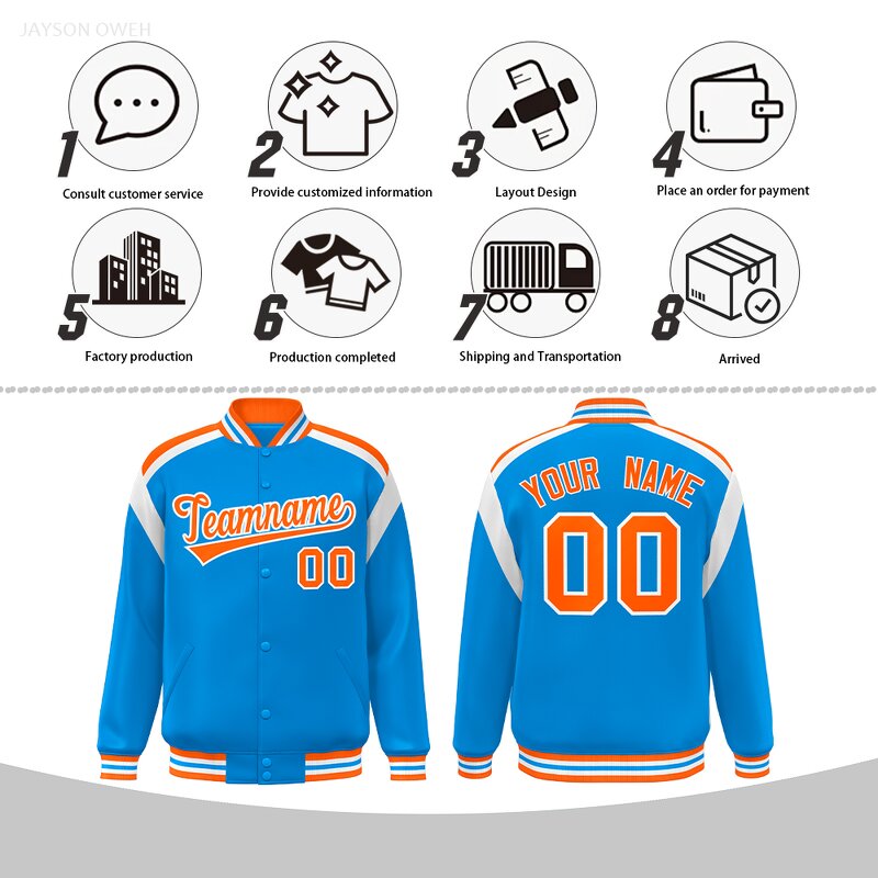 Men's Jackets Factory - OEM High-Quality Polyester Bomber Letterman