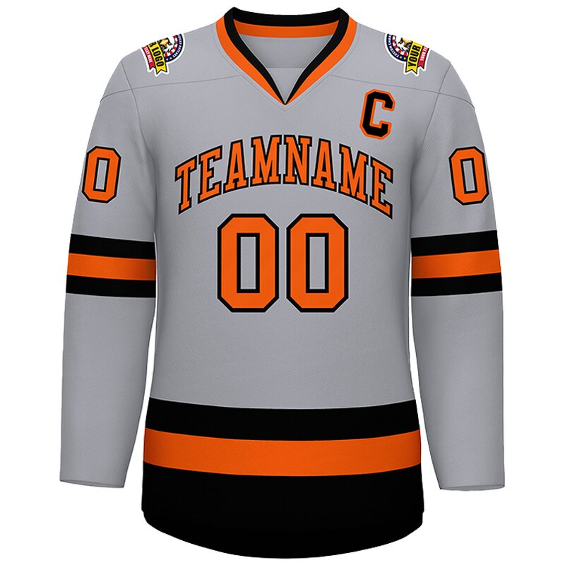 Hockey Jersey Factory - Wholesale Blank USA Size Custom Embroidery