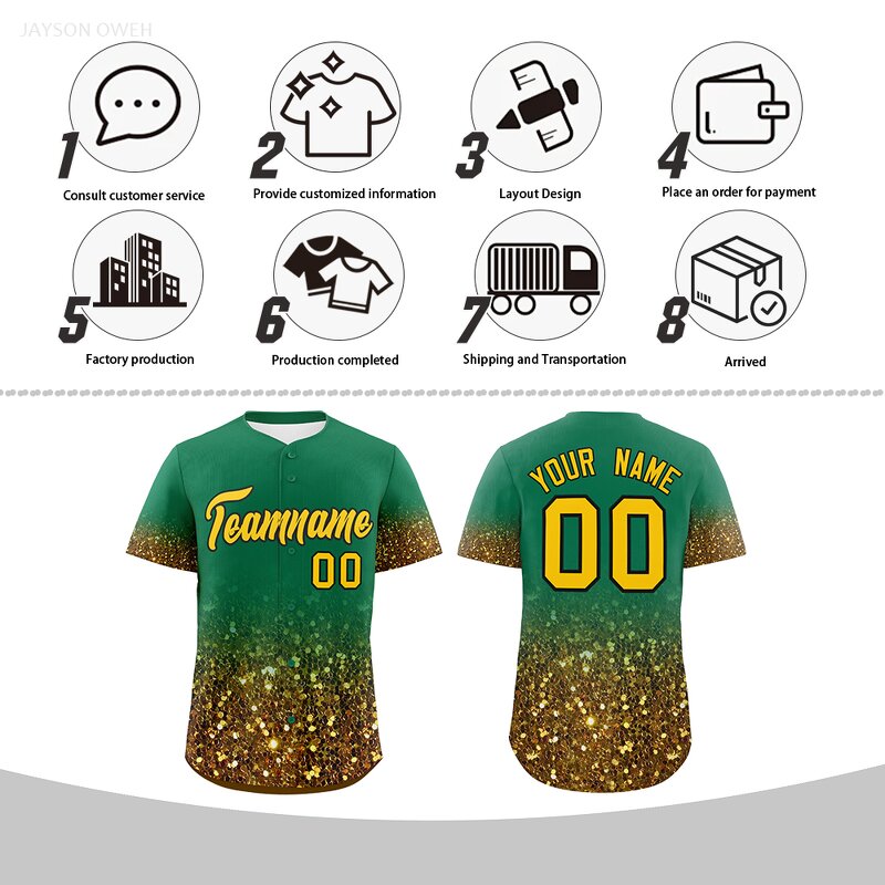 Baseball Jersey Manufacturer - Wholesale Custom Crewneck Two Tone