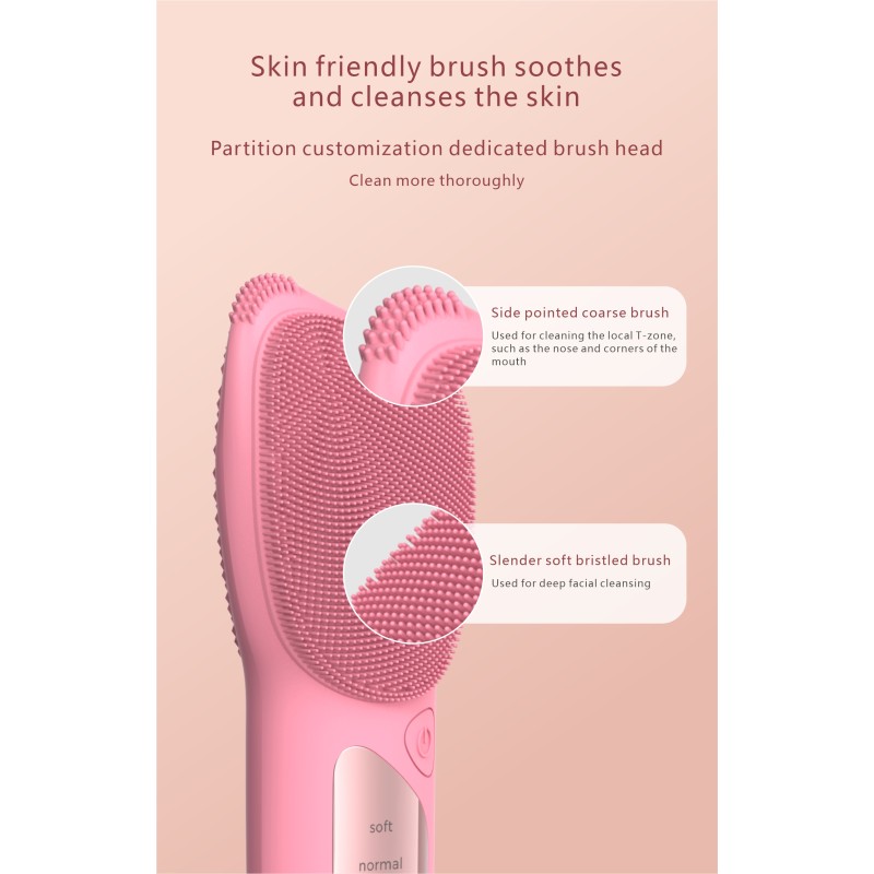 LED Therapy Brush Manufacturer - Bulk All-In-One Thermal-Cool Anti-Wrinkle Facial Cleansing