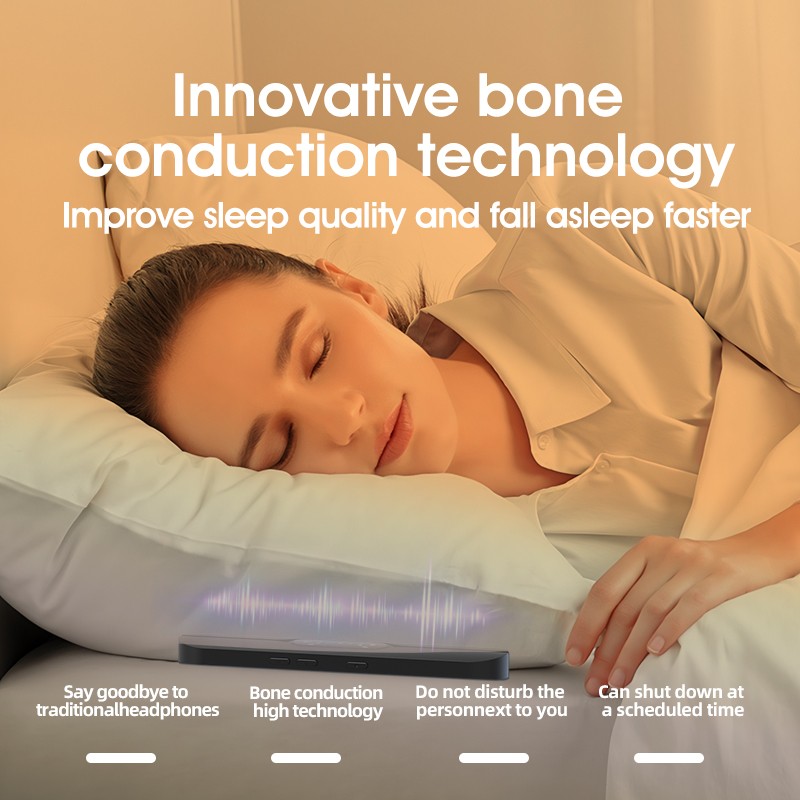 Smart Sleep Therapy Factory - Bulk 2025 Open-Ear EU Certified 6 Audio Bone Conduction ABS