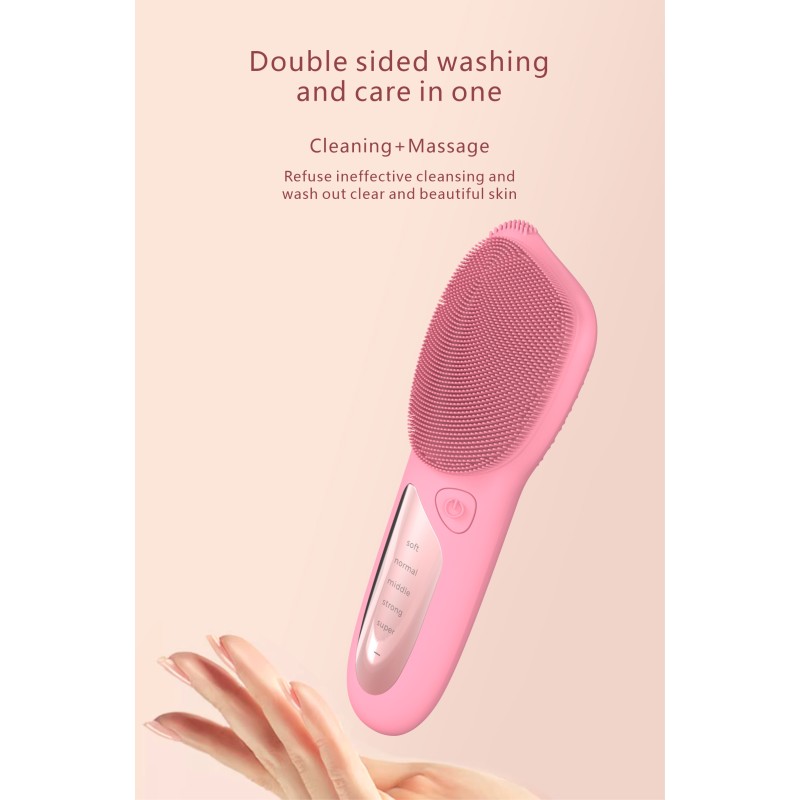Vibrating Facial Brush Manufacturer - Bulk Professional Portable Exfoliating Pore Cleansing