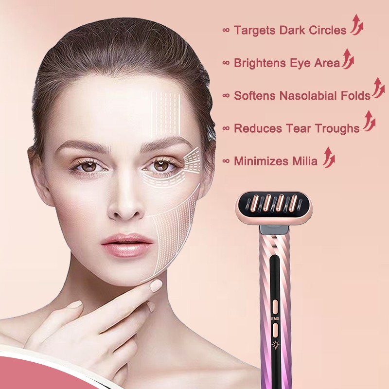 Home Massager Factory - OEM Hot-Selling Trendy 90° Rotation LED Lighting Skin Tightening