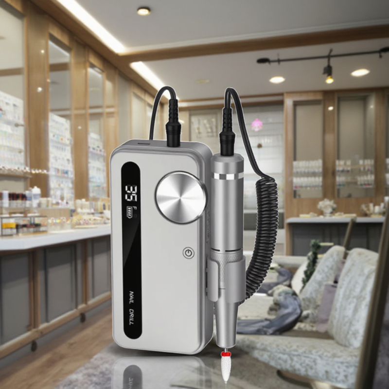 Cordless Nail Drill Supplier - OEM Portable Rechargeable USB-Plug New Metal Design