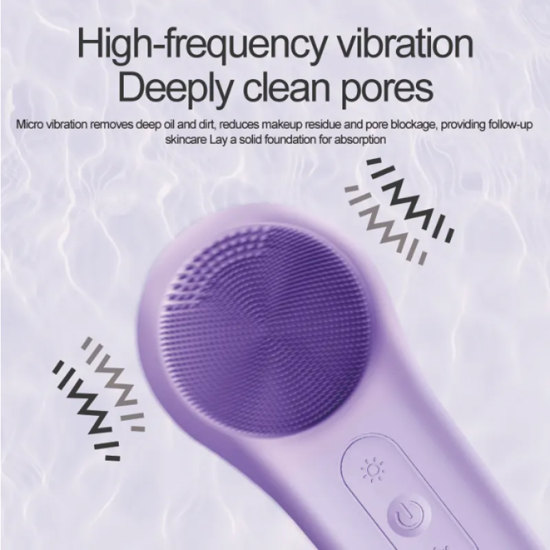 Silicone Cleansing Brush Manufacturer - OEM DIY Portable Mini Electric Pore Cleaner Waterproof
