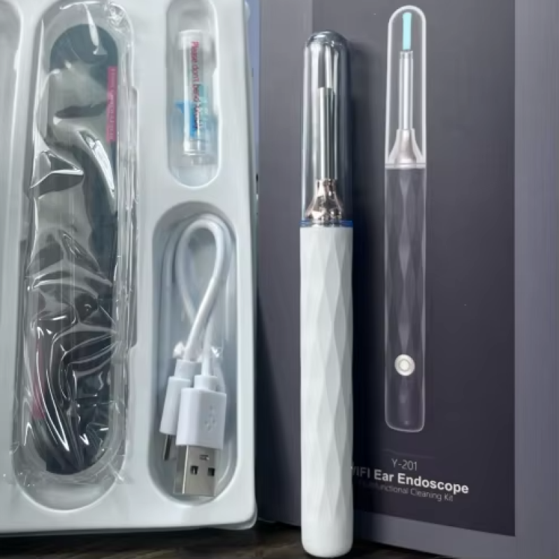 Visual Ear Spoon Supplier - Bulk Home 360° HD ABS 1080P Camera LED Light Wireless