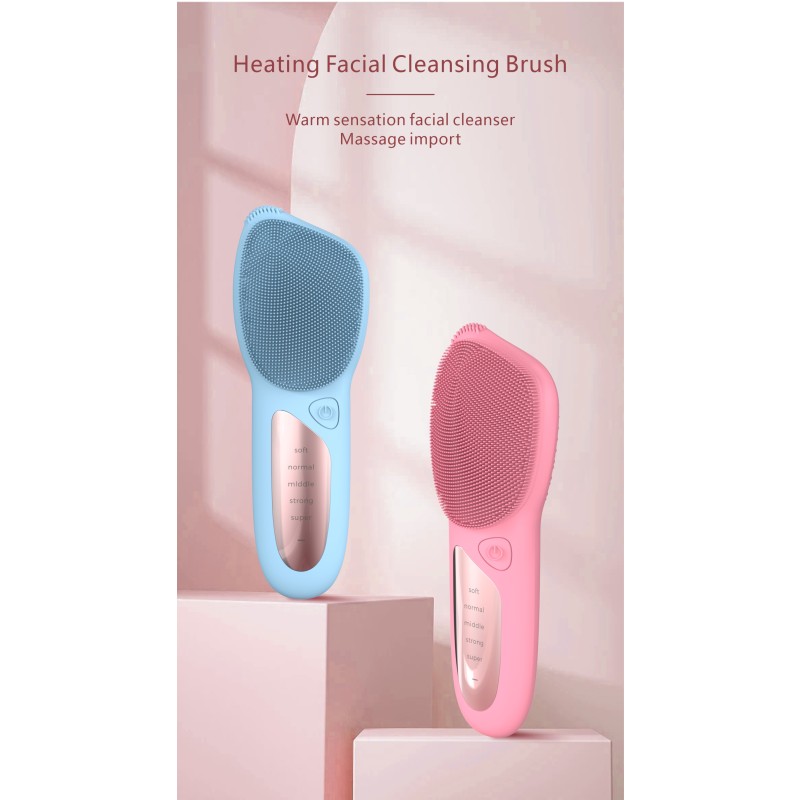 Silicone Massager Manufacturer - Bulk Factory-Direct Portable 5-Gear Vibration Exfoliator