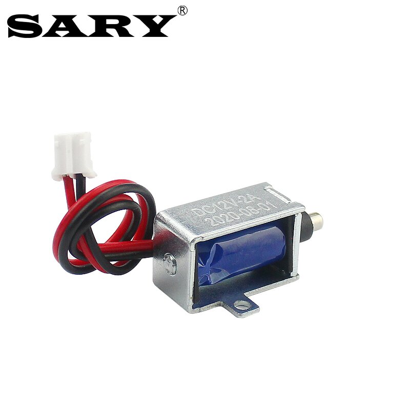 Solenoid Electromagnetic Lock Manufacturer - LY011C DC5V/12V Push-pull Stroke 3mm