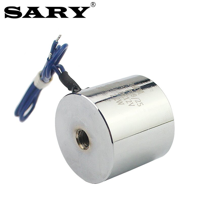 Holding Electromagnet Factory - SARY LY2825 6KG DC 12V Circular