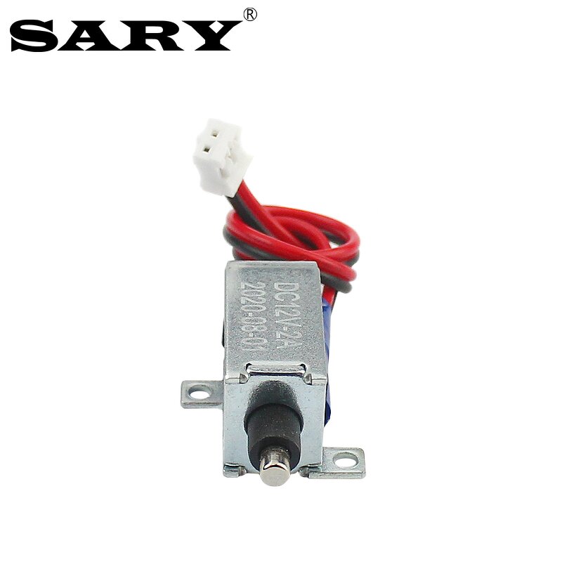 Solenoid Electromagnetic Lock Manufacturer - LY011C DC5V/12V Push-pull Stroke 3mm