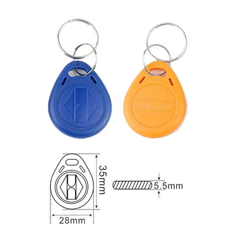 RFID Key Fob Card Factory - Portable EMID 125khz TK4100 Chip