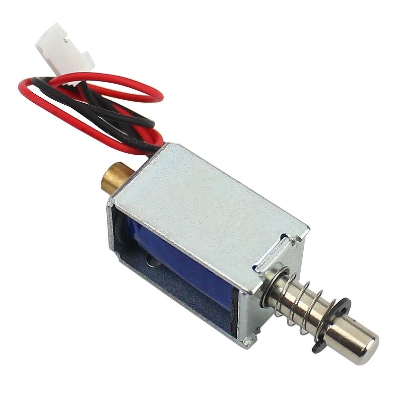 Solenoid Coil Manufacturer - Small DC12V Push-pull Stroke 4mm Mini