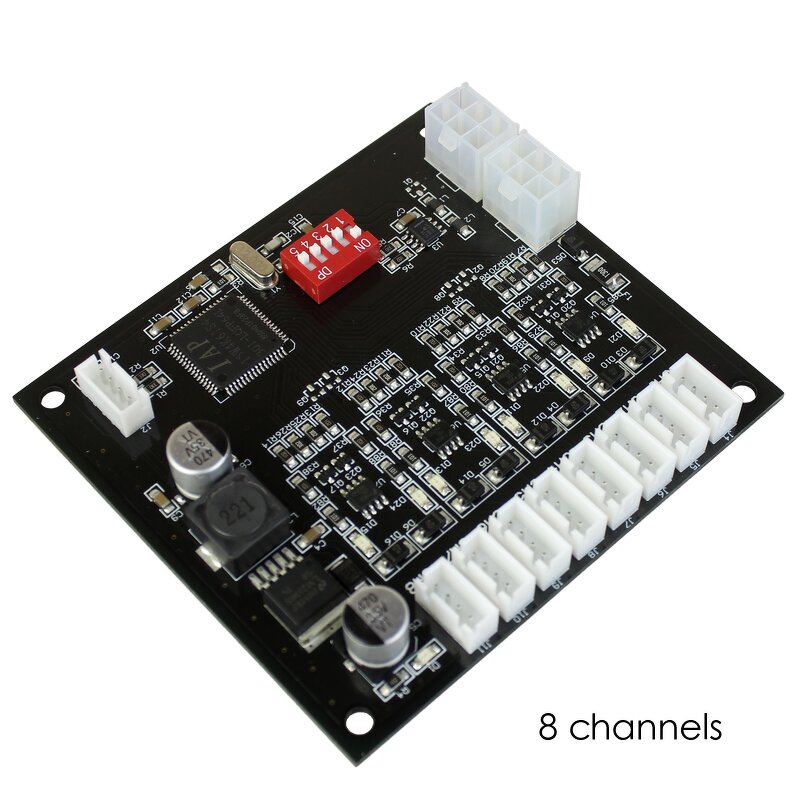 Electronic Lock Control Board Manufacturer - DC12V RS485 Multi-channel Cabinet