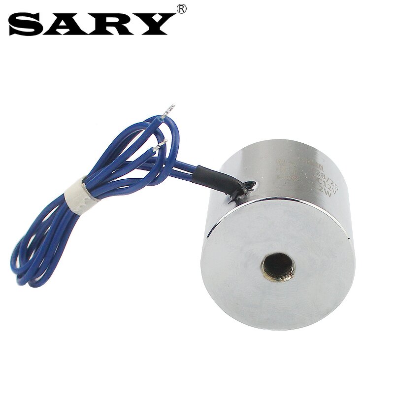 Holding Electromagnet Factory - SARY LY2825 6KG DC 12V Circular