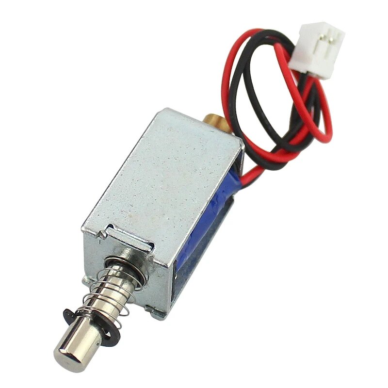 Solenoid Coil Manufacturer - Small DC12V Push-pull Stroke 4mm Mini