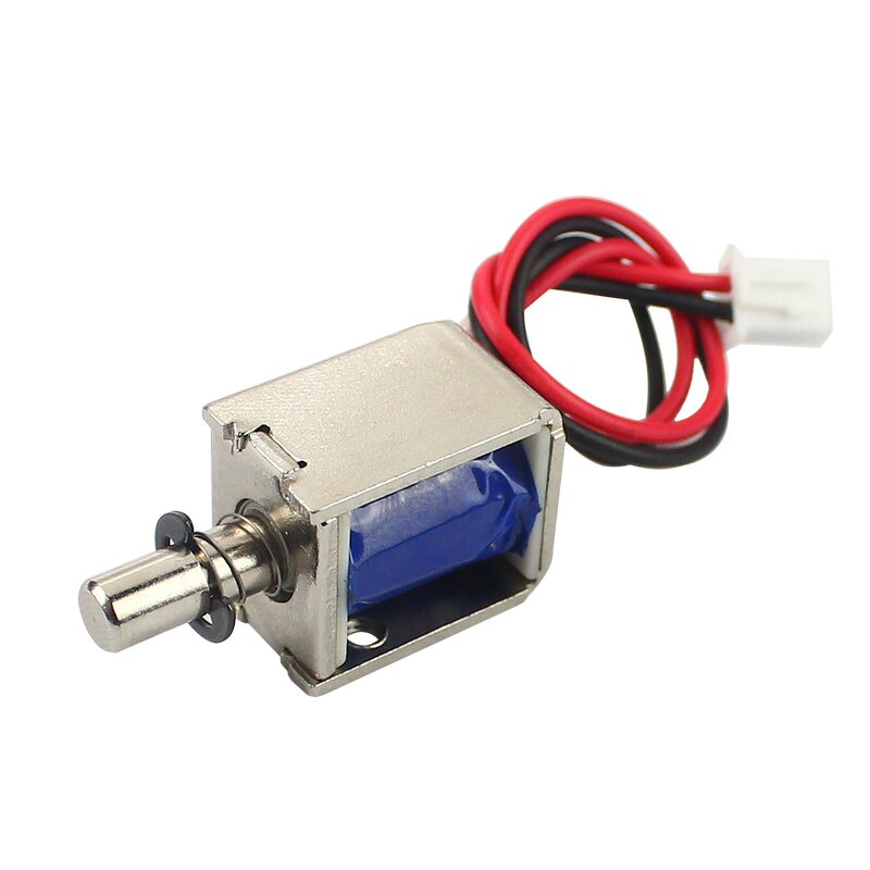 Electromagnet Factory - LY02 DC12V Miniature Straight-through Push-pull