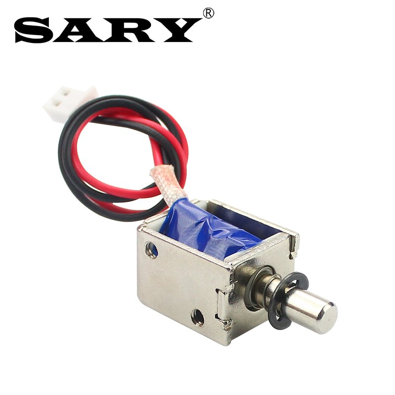 Electromagnet Factory - LY02 DC12V Miniature Straight-through Push-pull