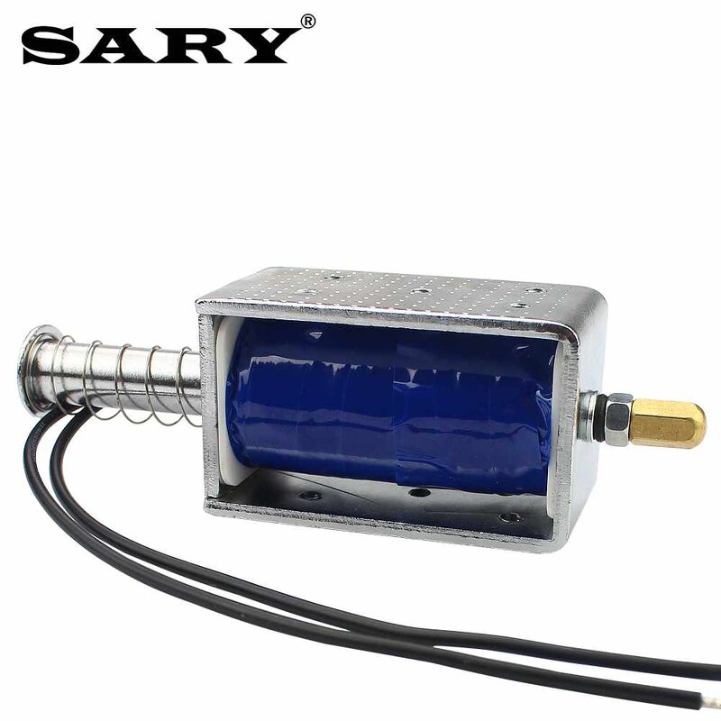 Push-pull Solenoid Manufacturer - LY1264B DC 12v 30Mm Long Stroke Car
