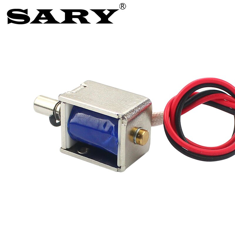 Electromagnet Factory - LY02 DC12V Miniature Straight-through Push-pull