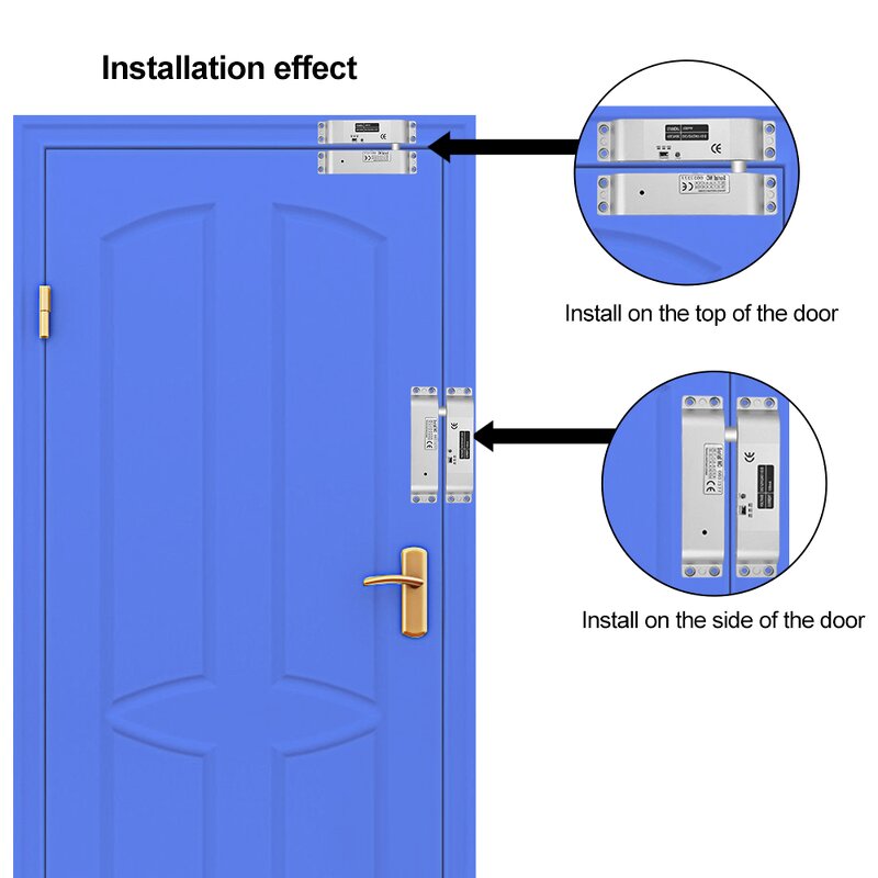 Electric Drop Bolt Lock Manufacturer - SY3818 DC12V Smart Door Delay