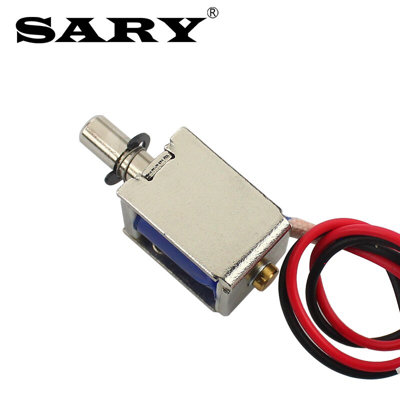 Electromagnet Factory - LY02 DC12V Miniature Straight-through Push-pull