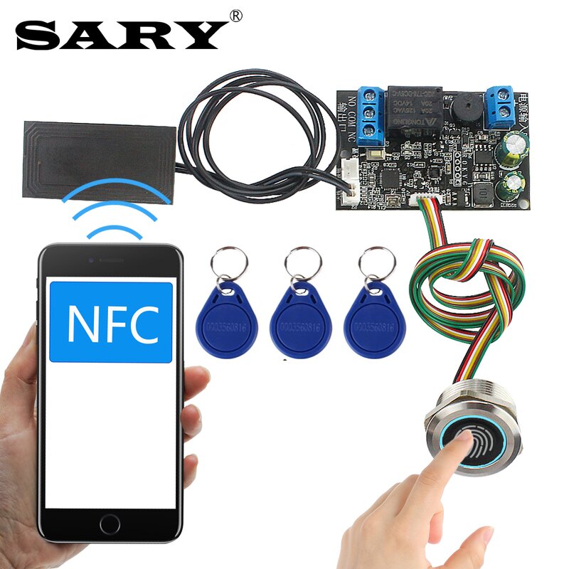 Fingerprint Control Board Factory - Mobile NFC 13.56mhz Relay Module