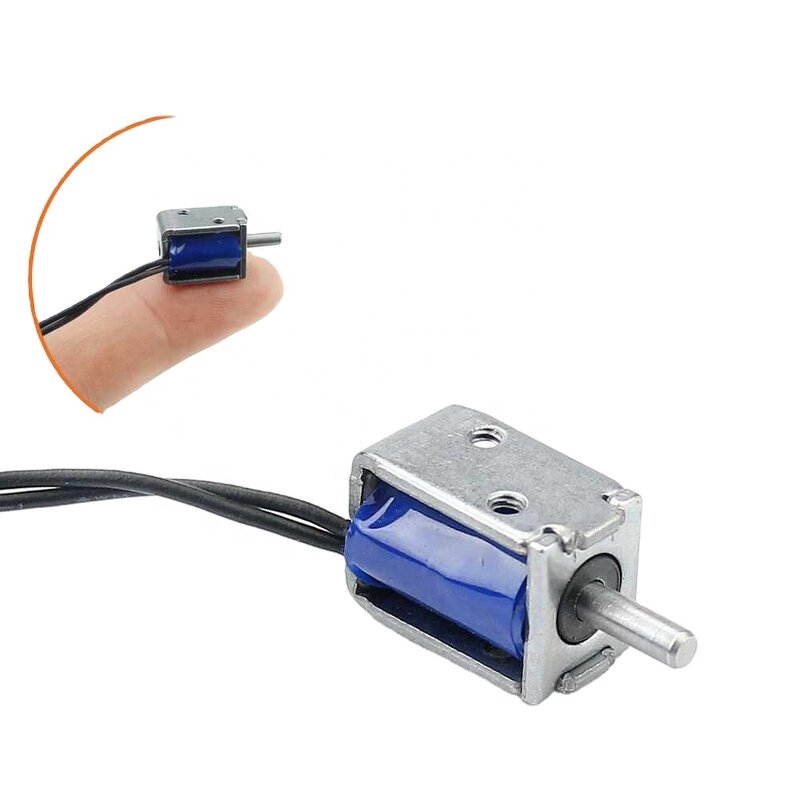 Electromagnetic Solenoid Valve Factory - LY011B DC 5v 4mm Travel Open