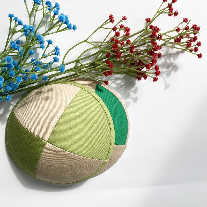 Kippot Manufacturer - OEM Two-tone Mesh Embroidery Jewish