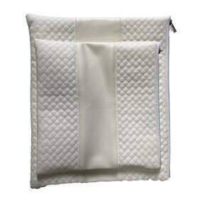 Tallit Bag Supplier - OEM Zippered Embroidered PU Leather Bag